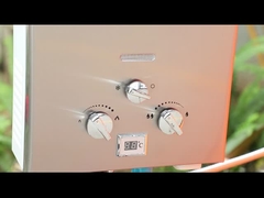 LP Gaz Su Isıtıcısı Paslanmaz Çelik Panel Dış Duş 6L