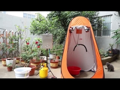 Taşınabilir 6L Gaz Su Isıtma Sistemi Duş İçin Dışarıdaki Anlık Isıtma