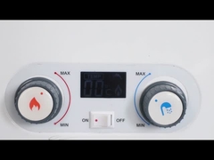 Ev tüp egzoz tipi gazlı su ısıtıcısı 10L 20KW LED LCD ekranı