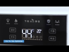 LED Ekranlı Dengeli Duman Su Isıtıcısı, Oksijensiz Bakır Isı Değiştiricisi ve G1/2'' Gaz Girişi