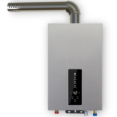 110-220V Sabit Sıcaklık Gaz Su Isıtıcısı 18L Sliver Dengeli