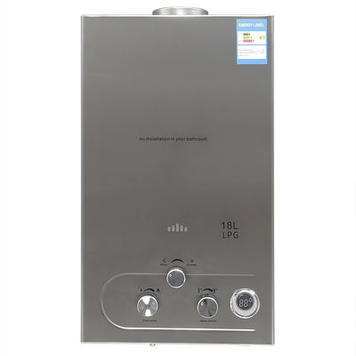 12 litre 110-220V Ev gazı su ısıtıcısı duman egzoz çelik