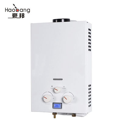 6L 1.56GPM LPG Gaz Su Isıtıcı Anlık Isıtma Tanksız Duş İçin