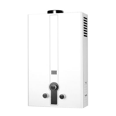 Anlık gazlı su ısıtıcısı 10L Beyaz Panel 3 Düğme Değiştirme sıcaklığı