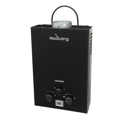 1.58GPM 12kW gazlı su ısıtıcısı taşınabilir LP gazlı anlık su ısıtıcısı