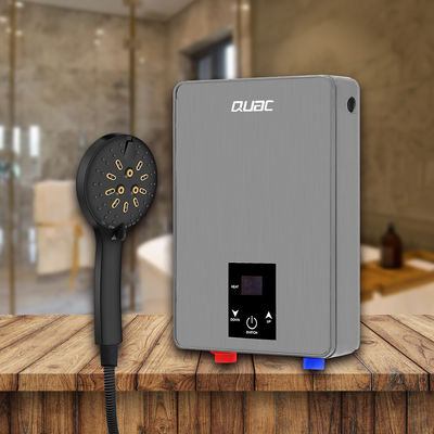 IPX4 LED dokunmatik ekranlı su geçirmez anlık elektrikli su ısıtıcısı