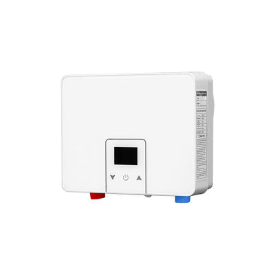 55.C sıcaklığı olan 6KW elektrikli tanksız su ısıtıcısı