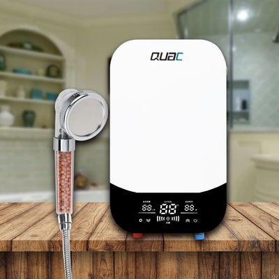 ELCB Sızıntı Koruması Modern Stil 8KW Tanksız Su Isıtıcısı 2.5 GPM ile