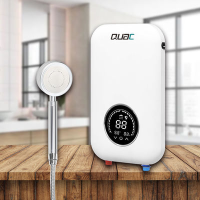 LED ekranlı 8KW Gizli Kurulumlu Elektrikli Tanksız Su Isıtıcısı
