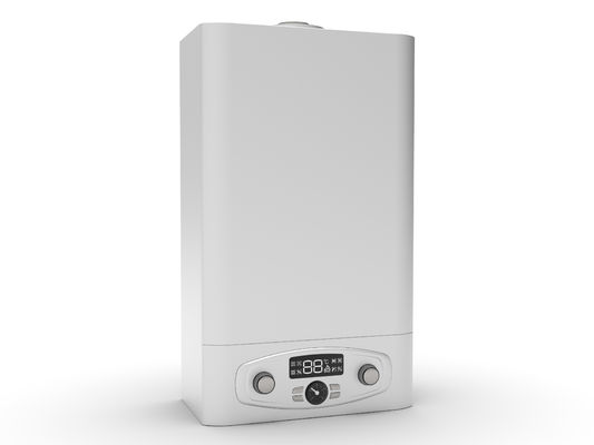 20KW Beyaz Çift Düğme Gaz Kazan Ev sıcak su ısıtma