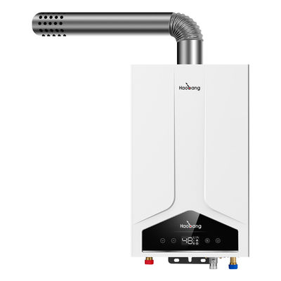 AC220V / AC110V Zorlu Havalandırma Gaz Su Isıtıcısı Oksijensiz Bakır Tank Isı Değiştiricisi