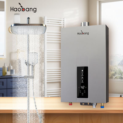 Güçlü Havalandırmalı Gaz Su Isıtıcısında Özelleştirilebilir Renkler ve 35-80 Derece Sıcaklık Kontrol Aralığı