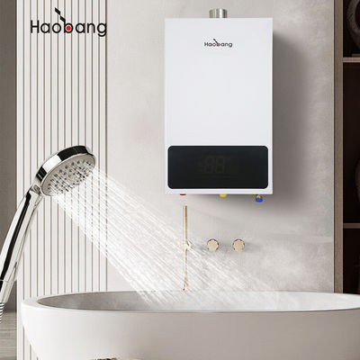 Mutfak / Balkon Elektrikli Çakma ve İsteğe bağlı LED Ekranlı Zorlu Egzoz Gaz Su Isıtması