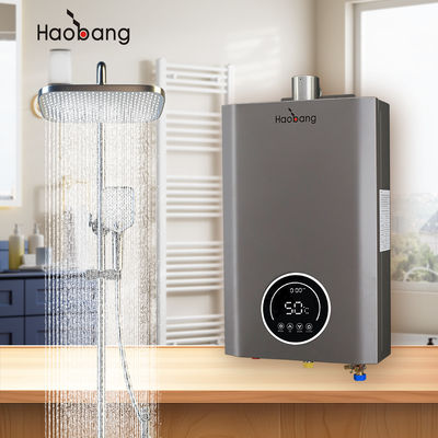 NG 2000Pa / LPG 2800Pa En iyi havalandırma ve egzoz için zorlu havalandırma gazlı su ısıtıcısı