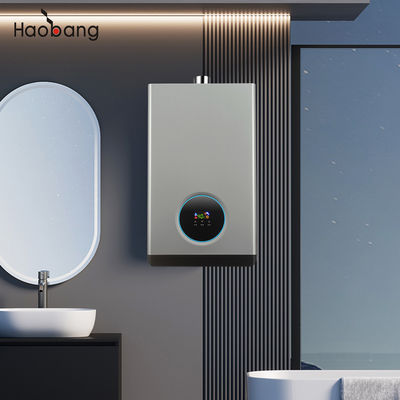 İç mekan kurulum tipi Oksijensiz bakır ısı değiştiricisi ve doğal gaz yakıtı ile zorlu egzoz gazı su ısıtıcısı