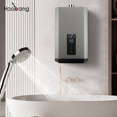 Ucuz zorlu egzoz gazı su ısıtıcısı Ev fonksiyonu G1/2''' Gaz girişi 220V / 110V